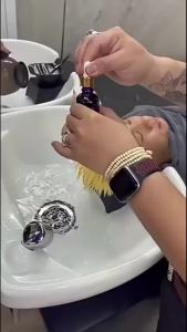 EELHOE | Color Fixing Hair Dye Shampoo to Cover Gray Hair Fade Yellow After Bleach Hair Shampoo Non-irritating Purple Shampoo for Blonde