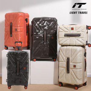 High Capacity Travel Suitcase Fashionable Men Women Business Pullman Anti Scratch Wear Resistant with TSA Lock IT Luggage