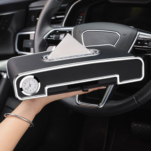 Car Tissue Box Multifunctional Dashboard Tissue Holder Suitable for Mercedes Benz CLS CLA GL R SLK AMG A B C S class W210 W176 W203 W204 W220 Car interior Accessories