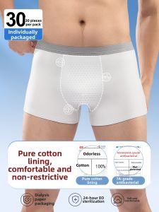 DEBEIJIE | Disposable Mens Cotton Underwear Large