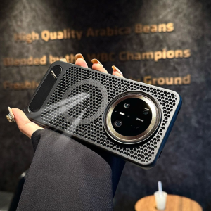 Ultra-Thin Metal Invisible Foldable Stand for Huawei Mate70/Pro+ Phone Case Magnetic Absorption Heat Dissipation Breathable Pura70Pro Anti-Fall Protection