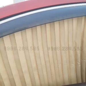 Bộ 4 rèm vải che nắng cửa hút nam châm thông minh trên xe hơi