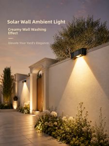 XLYS | Solar-Powered Waterproof Decorative Wall Ambiance Light