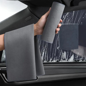 High Quality Chamois leather Coral Fleece Car Cleaning Cloth Towel Thicken Water Absorption Rag High-performance dusting washing