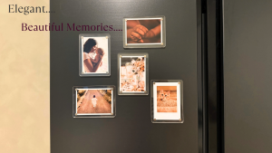 🇸🇬 2R Magnetic Fridge Photo Frame Acrylic Photo Case Magnet