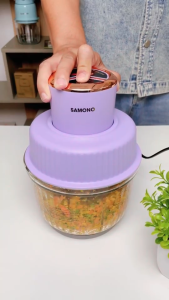SAMONO เครื่องบดเนื้อ 2.5L Meat Grinders เครื่องปั่นอเนกประสงค์ เครื่องบดสับอาหาร เครื่องปั่นเนื้อ CG400