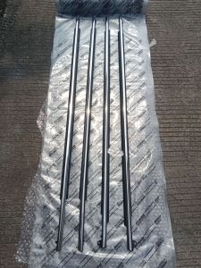 Weather strip pelipit kaca pintu chrome Innova reborn 2016-2021 ori