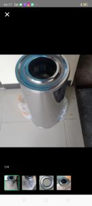 TEMPAT SAMPAH ASBAK UKURAN JUMBO/TEMPAT SAMPAH STAINLESS UK 65*