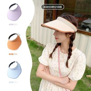New UV Cloud Sun Hat Women Outdoor Cycling Large Brim Face Covering Sun Protection Hat Anti-Uv Breathable Summer Cap