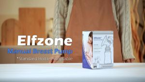 Manual Breast Pump Adjustable Suction Silicone Hand Pump Breastfeeding Small Portable Manual Breast Milk Catcher Baby Feeding Pumps & Accessories White Mother’s Day Gifts