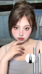 Binary Eyebrow Pencil Long-lasting Color-Fast Waterproof Sweatproof Natural Non Smudge Women Lower Lash Eyeliner Pen Beauty Makeup Tool