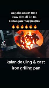 Kalan de uling charcoal stove with blower