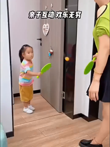 Ping Pong Gantung Mainan Anak Pingpong Meja Tenis Gantung Mainan Olahraga Hadiah Anak