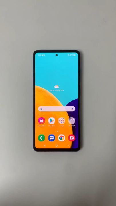 Original Samsung Galaxy A52 A526U1 5G Mobile Phone NFC 6GB RAM