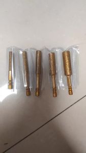 5pcs Brazed Diamond Hole Opener Set Diamond Core Drill Bits for Angle Grinder Ceramic Granite Marble Stone Tile Hole Saw Tool