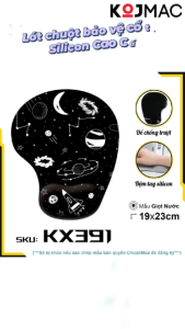 [ Loại Tốt ] Miếng Lót Chuột Có Đệm Tay Silicon Chống Mỏi Tay KOJMAC ( Computer Mouse Pad Cute 3D Bàn Di Chuột Lót Chuột Máy Tính Kê Tay Cao Cấp Giá Rẻ ... Lot Chuot PKA095 )