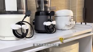 Power Cord Clamp Cable Storage Power Cord Organizer Wall-Mounted Storage Charger Cable Storage电源线整理神器 【SG Stock】