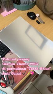 YHOME Mirror Stiker Dinding /Sticker Kaca Tempel /Kaca Tempel / Cermin Tempel / Model Cermin Dengan Bahan Akrilik Mudah Dilepas Dan Bentuk Persegi dan Oval Y254