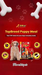 Top Breed Puppy (500 Grams) | Repacked by FurrWhitePetsShop