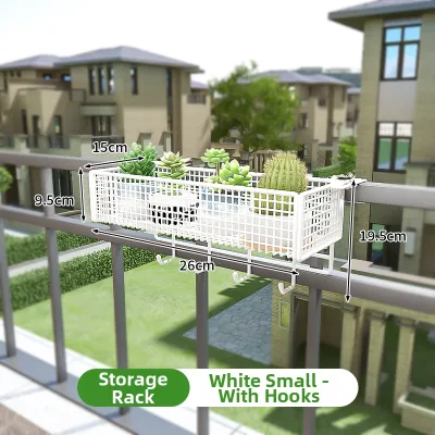 Balcony Suspension Wall Hanging Flower Pot Hanging Basket