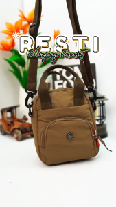 AOLONG RESTI 1339-1# Tas Selempang Wanita - Slingbag Terbaru Berbahan Parasut Premium Anti Air