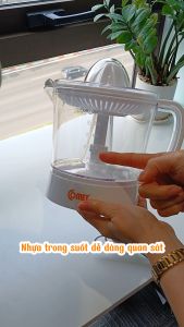 Máy Vắt Cam COMET - CM9929 1.0 Lít - Trắng - Bảo hành 12 tháng - Hàng Chính Hãng