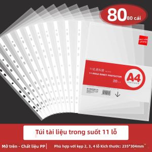 deli | Bìa Nhựa Chống Nước Kiểu L A4 Trong Suốt