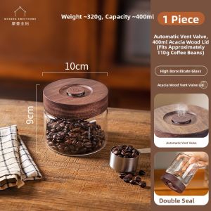 MODERN SWEETHOME | Vacuum Sealed Glass Food Grade Storage Container