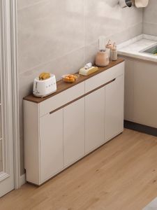 YANGYING | Solid Wood Wall-Mounted Kitchen Storage Cabinet 20cm