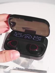 NEW M10 Gaming TWS Bluetooth Headset with Charging Box 9D HiFi True Wireless Earbuds LED Display Sport Sound Stereo Earphones High Reduction Touch Control Headphones