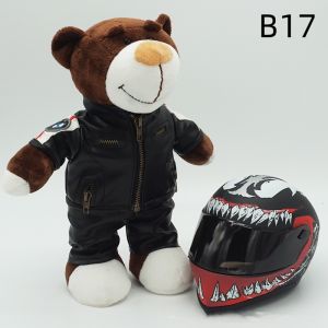 Hot Toys | Kawaii Helmet and Teddy Bear Motorcycle Decorations Cute Anime Filled Soft Plush Toys as Gifts for Friends During Holidays