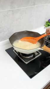 Centong Lubang Saringan Mie Centong Nasi Model Kelinci Bahan Plastik Set Spatula Mini Isi 3pcs