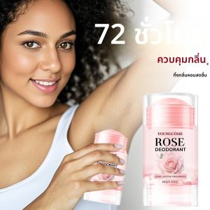 Pink Rose Essentials แท่งระงับกลิ่นกายกลิ่นหอมติดทนนานน้ํามันครีมระงับกลิ่นกายเดท AROMA น้ําหอม Cooling รักแร้