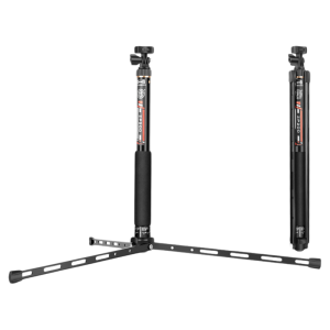 Portable Foldable Aluminum Photography Light Stand Multi-function Support for Outdoor Shooting