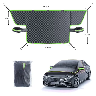Oxford Cloth Car Snow Cover Windshield Anti-Freeze Frost Snow