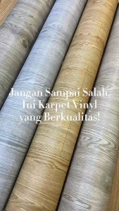 Vinyl Rollan Premium Tebal 1.5 MM Lebar 1.2M x 10 M / Vinyl Lantai Gulungan Serbaguna ( sudah ada Perekatnya )