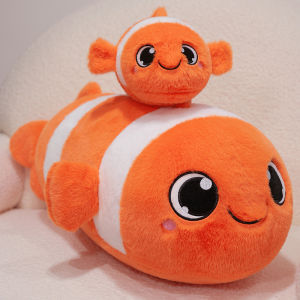 Đồ Chơi Vải Hình Cá Đuối Dễ Thương Quà Tặng Sinh Nhật Cho Bé Gái Gối Ngủ Bằng Vải PP Cotton Đồ Chơi Động Vật Biển Cho Mọi Lứa Tuổi