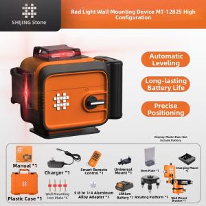 SHIJING | High Precision Bright Line 12-Beam Infrared Laser Level
