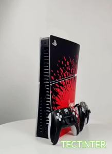 Vinyl Cover Skins for Playstation 5 Slim Console Controller Stickers Superhero Skin Wraps Set for PS5 Disc Edition Accessories