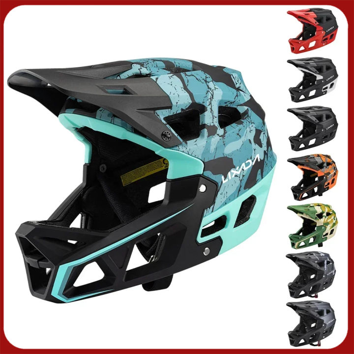 Mũ Bảo Hiểm MTB Full Face Dành Cho Nam/nữ, Thiết Bị An Toàn Khi Đua ...