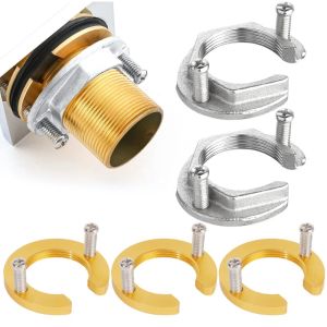 C Type Tap Faucet Anti-loosing Nut Cap Kitchen Fixing Fitting Kit Fastening Circlip Washer Fixture Parts Home Wash Basin Tools