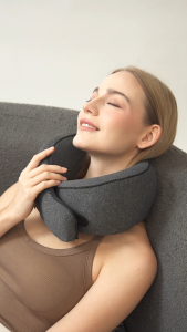 EUROO EHW-2504TP Premium Travel Pillow | Compact Memory Foamand Lightweight