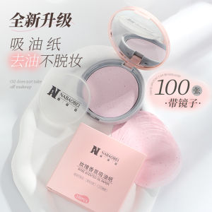 Rose Fragrance กระดาษดูดซับน้ํามันแบบพกพาเครื่องมือความงามสําหรับผู้หญิงฤดูร้อน Oil-Control แต่งหน้า Remover ไม่ดูดซับน้ํา