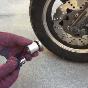 Bike Lock Motorcycle Lock Mini Disc Brake Lock Bicycle Anti-Theft Lock Security Padlock for Motorcycles Bicycles Bike Electrombile Electric Car Rust-Proof and Durable Motorbike Disc Brake Lock