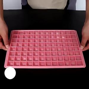 SEA JJT ถาดแม่พิมพ์ถาดน้ำแข็งก้อนเพชร96ช่องสำหรับแช่แข็งอย่างรวดเร็วถาดแม่พิมพ์ถาดน้ำแข็งก้อนเพชร96ช่องสำหรับแช่แข็งอย่างรวดเร็วถาดทำน้ำแข็งรูปเพชร 96 ช่องสำหรับแช่แข็งเร็ว