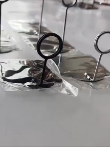 5Pcs Price Tag Holder Vertical Cake Price Label Holder Menu Promo Holder Store Price Name Tag Clip