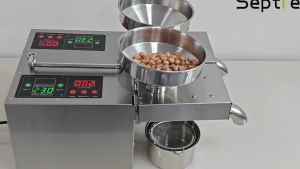 Máy ép dầu ăn thực vật 2 đầu ép đa năng chuyên nghiệp thương hiệu Mỹ cao cấp Septree B02S Plus - Công suất 1900W - Bảo Hành 1 Năm