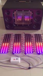 WS2811 5050 3LED 12V LED Module RGB Full Color IP65 Waterproof 20PCS ไฟโมดูล 1แผง 20ชิพ ชิพละ3หลอด LED กันน้ำไฟเฟือย คู่กันที่ 24วิตามิน กล่องคุม สำหรับการเสื้อมคลิกที่คุณต้องการ