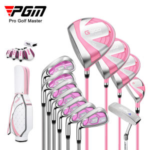 PGM G300 series High Rebound Titanium Driver Left handed golf club set with golf bag 50g graphite shaft for Women Lady