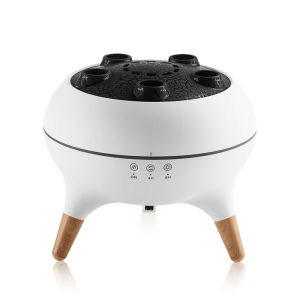 เครื่องพ่นไอน้ำหอมแบบหลายหัวพ่นรูปทรงแมงกะพรุน พร้อมไฟเจ็ดสี 5 รู สำหรับตกแต่งบ้าน